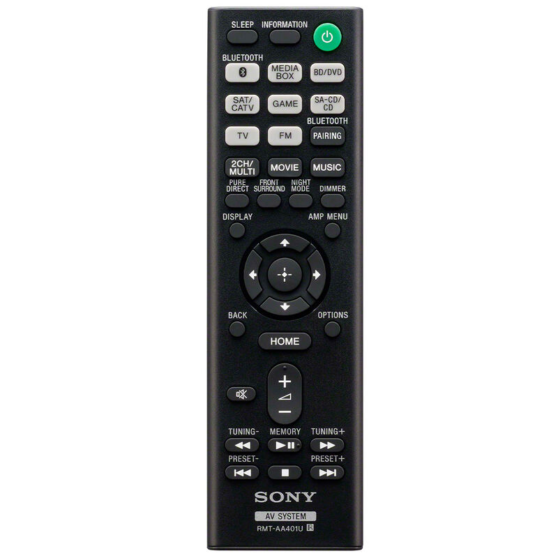 Sony 5.2 Ch. Home Theater AV Receiver with Bluetooth Technology - Black, , hires