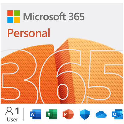 Microsoft 365 Personal 12-Month Subscription, with 1TB OneDrive cloud storage for PC and Mac | QQ2-01407