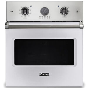 Viking 5 Series 27" 4.1 Cu. Ft. Electric Wall Oven with True European Convection & Self Clean - White, , hires