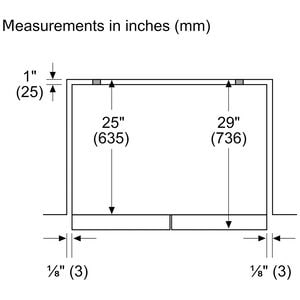 Bosch 800 Series 36 in. 20.5 cu. ft. Smart Counter Depth 4-Door French Door Refrigerator with Internal Water Dispenser - Stainless Steel, , hires