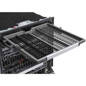 Signature Kitchen Suite 24 in. Top Control Smart Dishwasher with 40 dBa Sound Level, 3rd-Rack & Dynamic Heat Dry - Stainless Steel, , hires