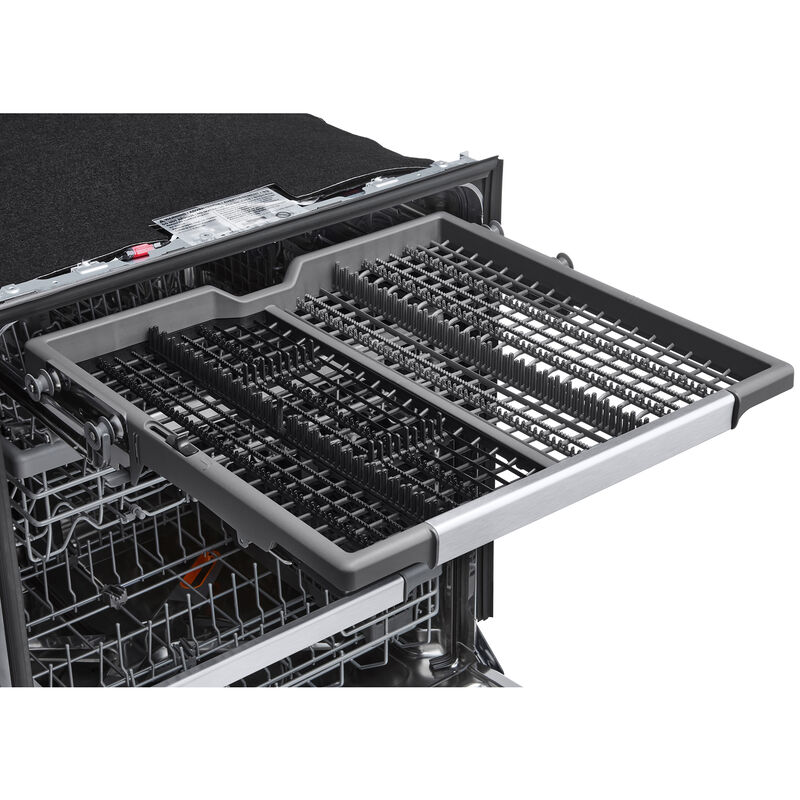 Signature Kitchen Suite 24 in. Top Control Smart Dishwasher with 40 dBa Sound Level, 3rd-Rack & Dynamic Heat Dry - Stainless Steel, , hires