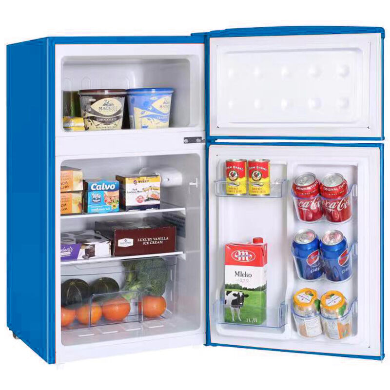 Avanti 18 in. 3 cu. ft. Mini Fridge with Top Freezer - Robin's Egg Blue, Robin's Egg Blue, hires