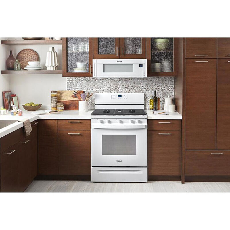 Whirlpool 30" 1.1 Cu. Ft. OvertheRange Microwave with 10 Power Levels