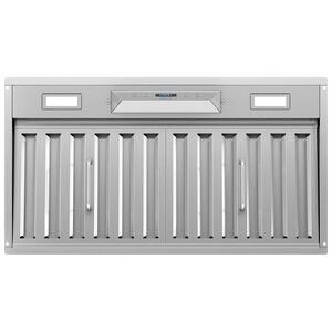 Zephyr Tornado II 30 in. Ducted Standard Style Range Hood with 600 CFM, 5 Fan Speeds & 2 LED Lights - Stainless Steel, , hires