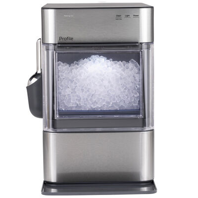 GE Profile 11 in. Smart Ice Maker with 3 lb. Ice Storage & Digital Control - Stainless Steel | XPIO23SWSS