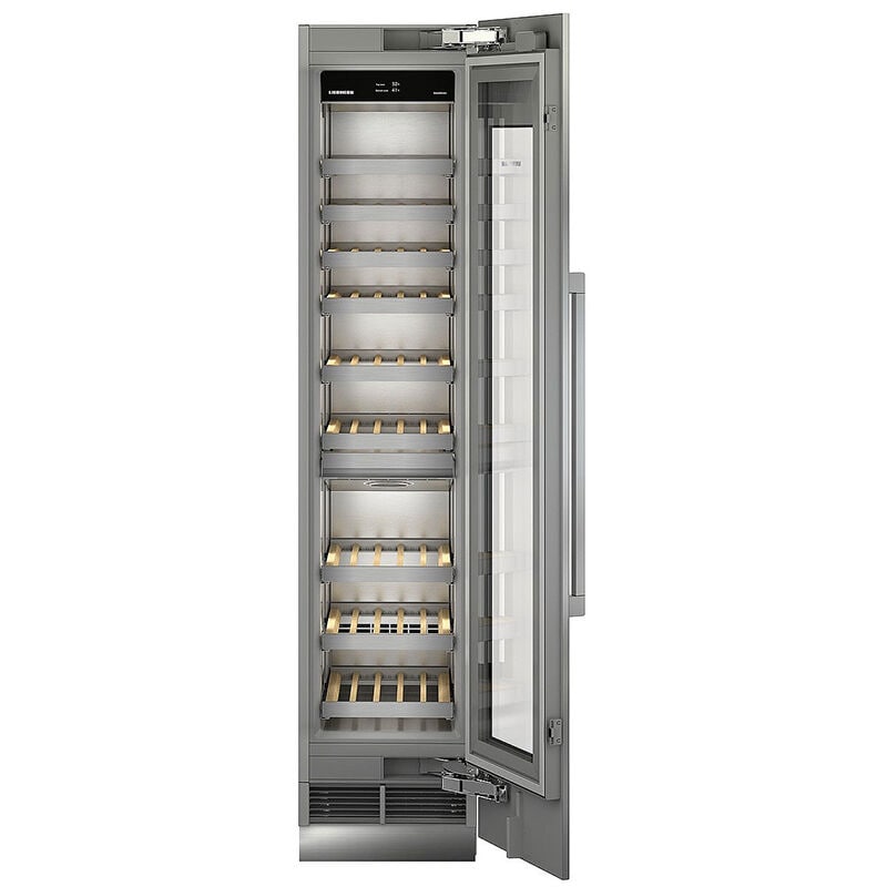 Liebherr 18 in. Built-in Wine Cabinet with Metal Racks, Dual Temperature Zones & 75 Bottle Capacity - Custom Panel Ready, , hires