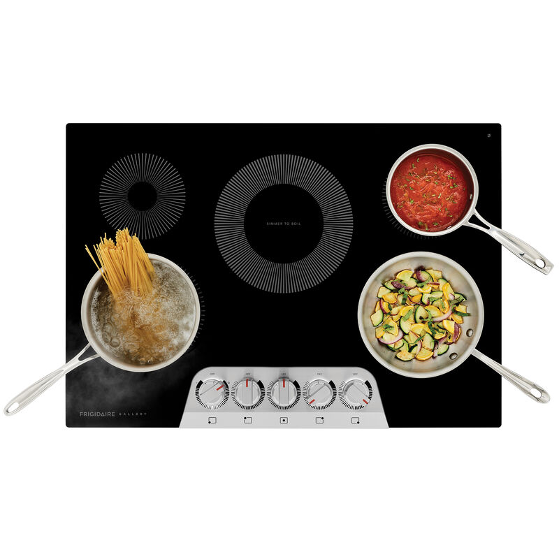 Frigidaire Gallery 30 in. Electric Cooktop with 5 Radiant Burners - Stainless Steel, , hires
