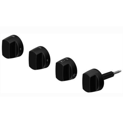 Wolf 48 in. Induction Range Knob Kit - Black | 9067218