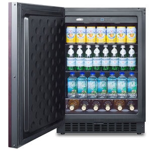 Summit 24 in. 4.6 cu. ft. Left-Hinged Undercounter Refrigerator - Custom Panel Ready, , hires