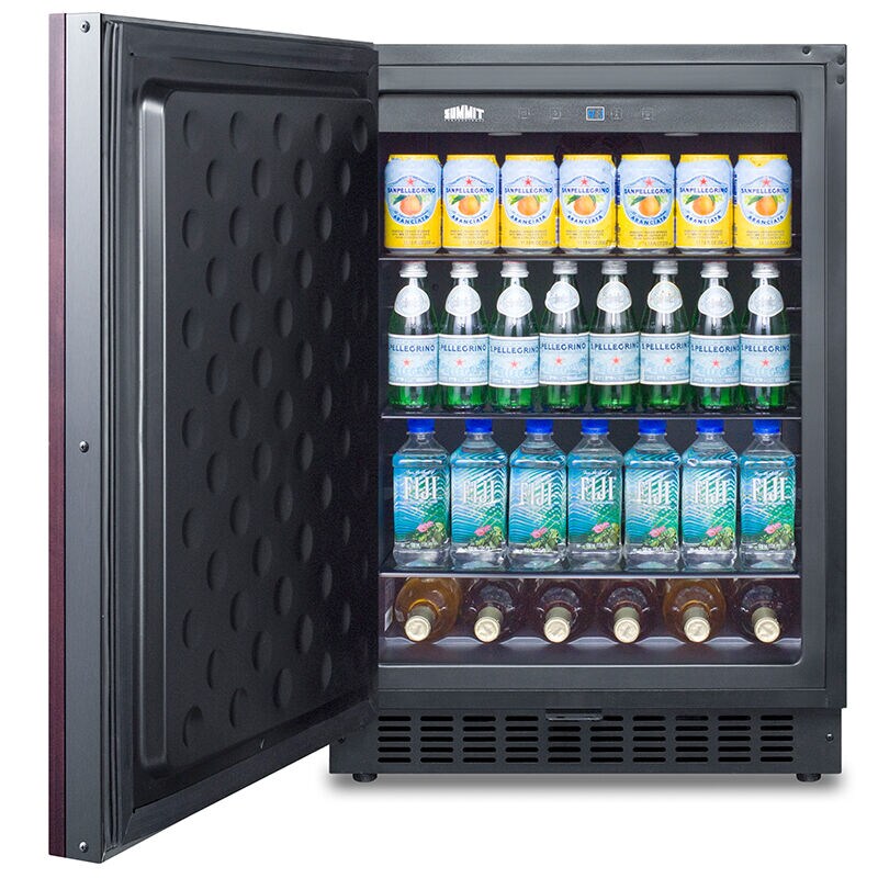 Summit 24 in. 4.6 cu. ft. Left-Hinged Undercounter Refrigerator - Custom Panel Ready, , hires