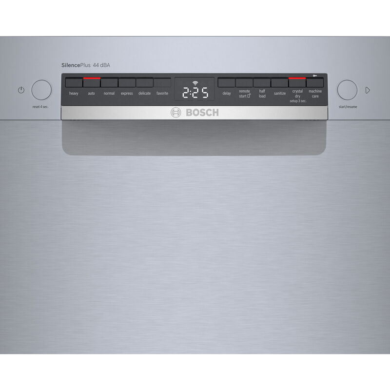 Bosch 800 Series 18 in. Front Control Smart Dishwasher with 44 dBa Sound Level, 3rd-Rack & CrystalDry - Stainless Steel, , hires