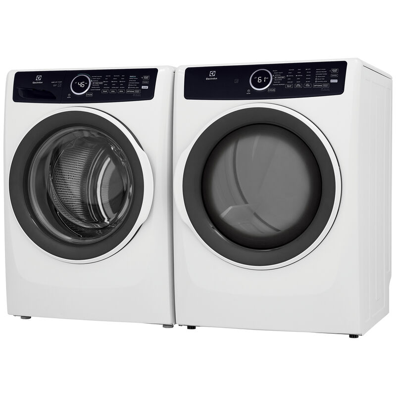 Electrolux 400 Series 27 in. 4.5 cu. ft. Stackable Front Load Washer with LuxCare Wash, Sanitize & Steam Cycle - White, White, hires