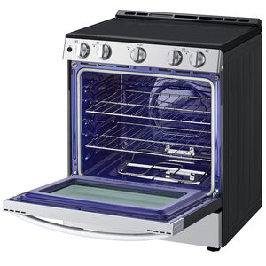 LG 30 in. 6.3 cu. ft. Slide-In Electric Range with Radiant Burners - Stainless Steel, , hires