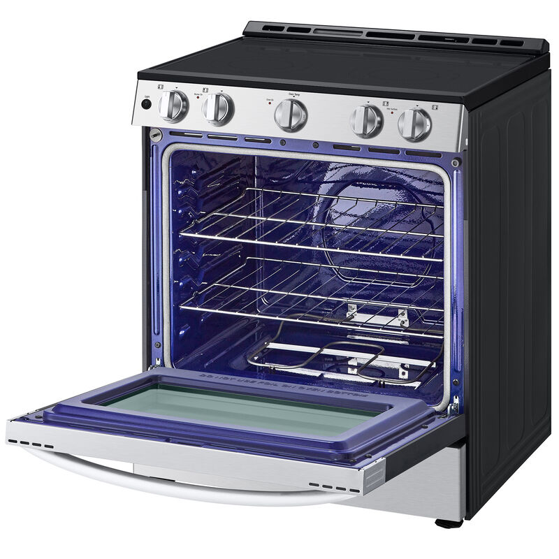 LG 30 in. 6.3 cu. ft. Slide-In Electric Range with Radiant Burners - Stainless Steel, , hires