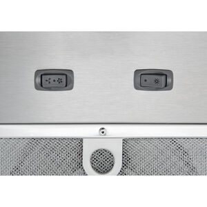 Broan BBN1 Series 24 in. Convertible Standard Style Range Hood with 300 CFM, 2 Fan Speeds & 2 LED Lights - Stainless Steel, , hires