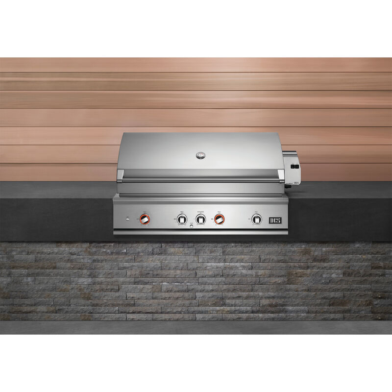 DCS Series 9 48 in. 5-Burner Built-In/Freestanding Liquid Propane Gas Grill with Rotisserie, Sear Burner & Smoke Box - Stainless Steel, , hires