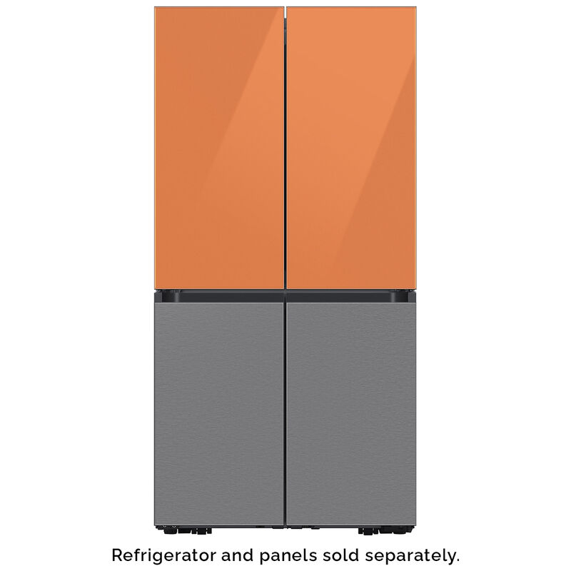 Samsung BESPOKE 4-Door Flex Bottom Panel for Refrigerators - Stainless Steel, , hires