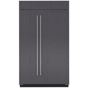 Sub-Zero Classic 48 in. 29.1 cu. ft. Built-In Smart Counter Depth Side-by-Side Refrigerator - Custom Panel Ready, , hires