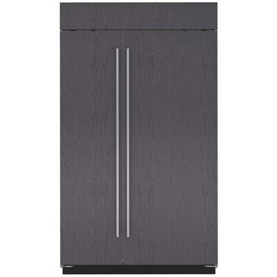 Sub-Zero Classic 48 in. 29.1 cu. ft. Built-In Smart Counter Depth Side-by-Side Refrigerator - Custom Panel Ready | CL4850S/O