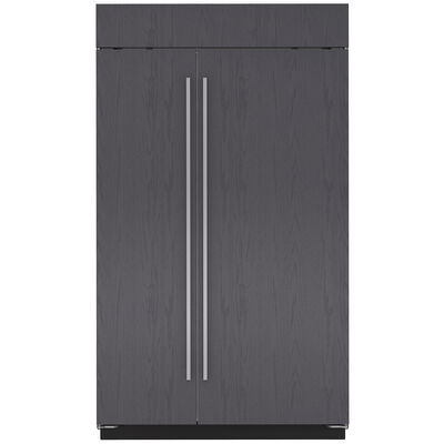 Sub-Zero Classic 48 in. 29.1 cu. ft. Built-In Smart Counter Depth Side-by-Side Refrigerator - Custom Panel Ready | CL4850S-O