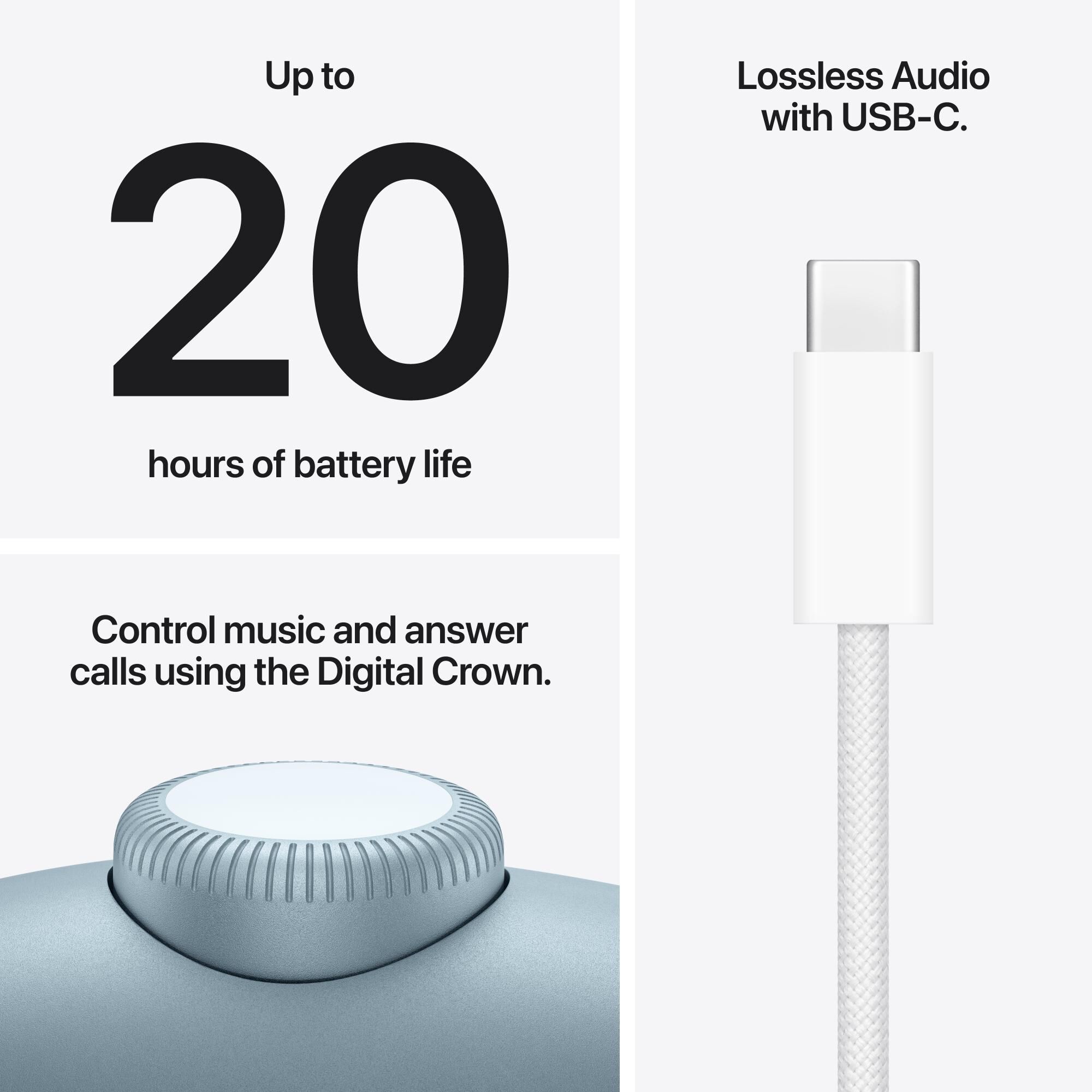 Apple - AirPods Max 2 (USB-C) - Blue | P.C. Richard & Son