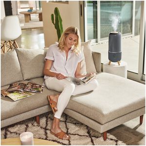 HOMEDICS Ultrasonic Humidifier - Platinum, , hires
