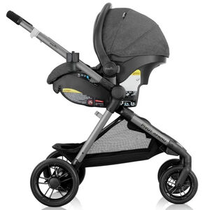 Evenflo Pivot Xpand Modular Travel System with LiteMax Infant Car Seat - Sabino Gray, , hires
