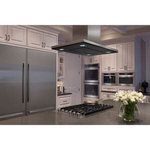 JennAir Euro-Style 36 in. 6-Burner Natural Gas Cooktop with Simmer Burner & Power Burner - Stainless Steel, , hires