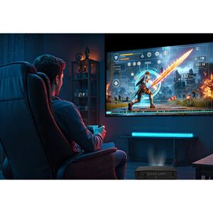 Optoma Dolby Vision Ultra High-Bright 4K UHD Laser Home Theater Projector, , hires