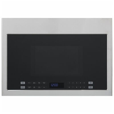 Haier 24" 1.4 Cu. Ft. Over-the-Range Microwave with 10 Power Levels, 300 CFM & Sensor Cooking Controls - Stainless Steel | HMV1472BHS
