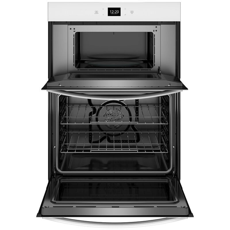 Whirlpool 27 in. 5.7 cu. ft. Smart Electric Microwave/Wall Oven Combo with Standard Convection & Sensor Cooking - White, , hires