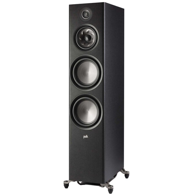 Polk Reserve R700 Premium Large Floor-Standing Tower Speaker - Black, Black, hires