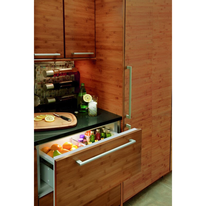 Sub-Zero Designer Series 30 in. 5.0 cu. ft. Smart Double Refrigerator & Freezer Drawer with Ice Maker - Custom Panel Ready, , hires