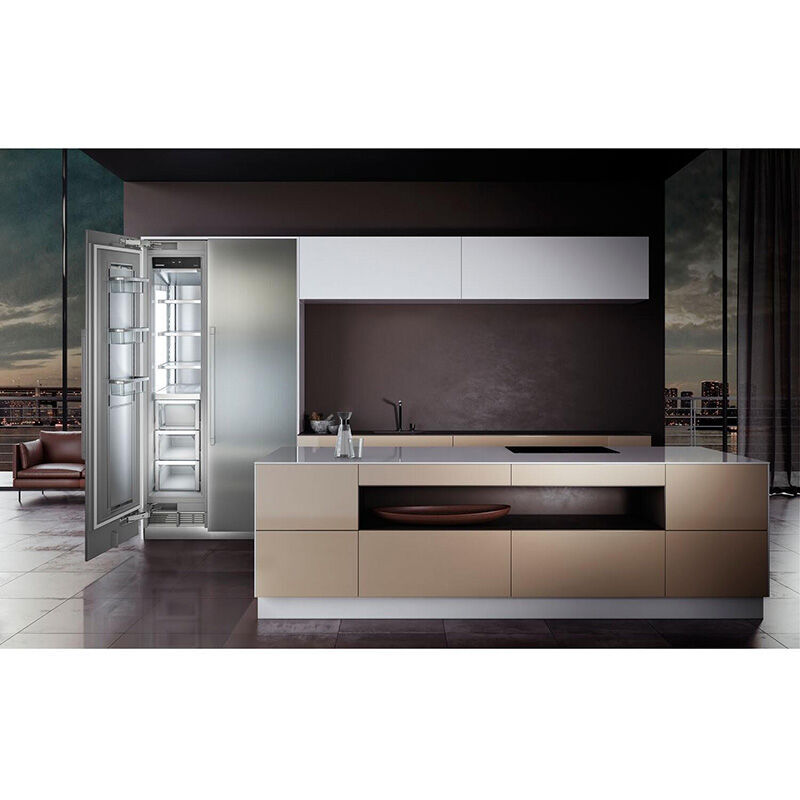 Liebherr Monolith 18 in. 7.8 cu. ft. Built-in Smart Triple-Drawers Compact Upright Freezer with Ice-Maker & Adjustable Shelves - Custom Panel Ready, , hires