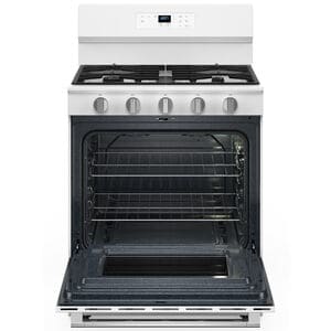 Maytag 30 in. 5 cu. ft. Gas Range with 5 Sealed Burners - White, White, hires