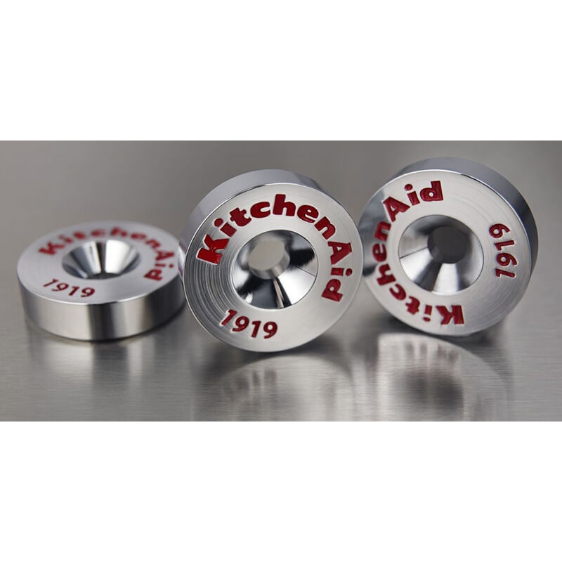 KitchenAid Handle Medallions - Chrome, , hires