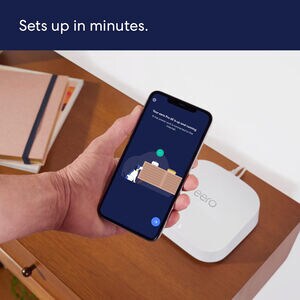 EERO Pro 6E AX5400 Wi-Fi 6E Tri-Band Gigabit 3-Piece Mesh System - White, , hires