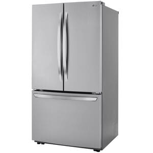 LG 36 in. 28.7 cu. ft. Smart French Door Refrigerator with Ice Maker - Stainless Steel, , hires