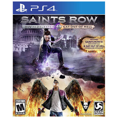 Saints Row IV: Re-Elected & Gat out of Hell for PS4 | 816819012093
