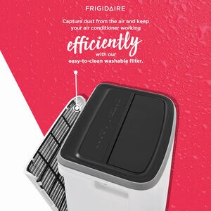 Frigidaire 10,000 BTU (6,500 BTU DOE) Portable Air Conditioner with 3 Fan Speeds, Sleep Mode & Remote Control - White, , hires
