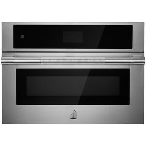 JennAir Rise 27 in. 1.4 cu. ft. 900W Built-In Microwave with Convection & Sensor Cooking - Stainless Steel, , hires