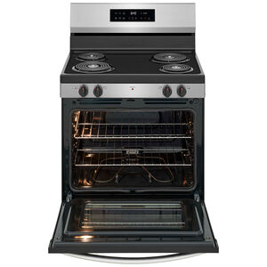 Frigidaire 30 in. 5.3 cu. ft. Electric Range with Coil Burners - Stainless Steel, Stainless Steel, hires