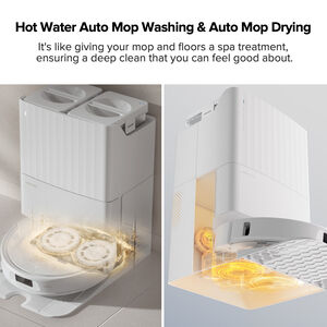 Roborock Qrevo Pro Wi-Fi Connected Auto-Empty Robotic Vacuum/Mop Combo with Voice Control, , hires