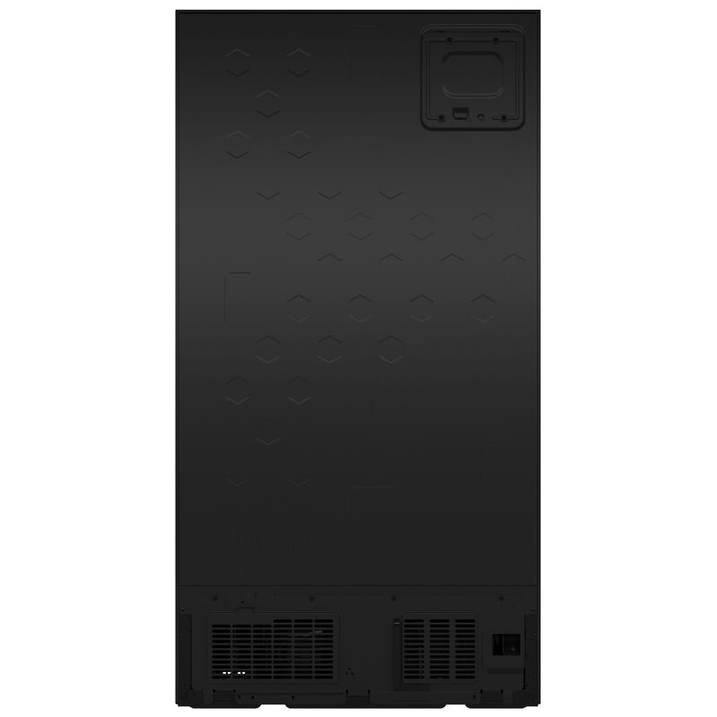 GE 36 in. 27.9 cu. ft. Side-by-Side Refrigerator with Ice & Water Dispenser - Slate, Slate, hires