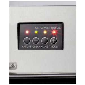 Summit 15 in. Built-In Undercounter Outdoor Commercial-Use Ice Maker with 25 lb. Ice Storage, Auto-Defrost & Digital Control - Stainless Steel, , hires