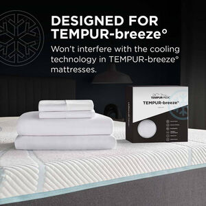 Tempur-Pedic Breeze Cooling Sheet Set Graphite - King, , hires