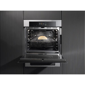 Miele ContourLine Series 30" 4.6 Cu. Ft. Electric Smart Wall Oven with Standard Convection & Self Clean - Clean Touch Steel, , hires