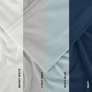 BEDGEAR Ver-Tex King / Cal King Size Sheet Set (Ideal for Adj. Bases) - Navy, , hires