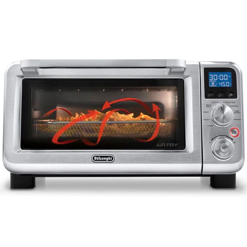 De'Longhi Livenza Air Fryer Toaster Oven Stainless Steel P.C. Richard & Son